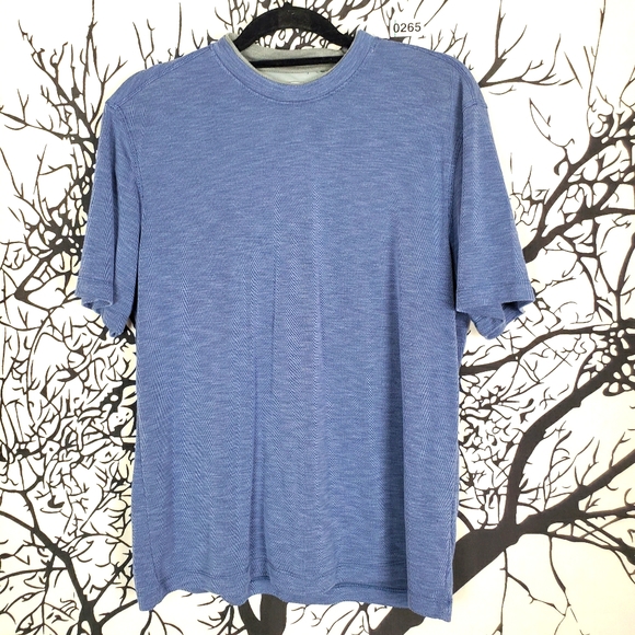 Van Heusen Other - VAN HEUSEN Layered Short Sleeve Tee Shirt Blue M